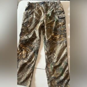 5.11 Tactical REALTREE camo Ripstop pants size 36x32. Rare!!